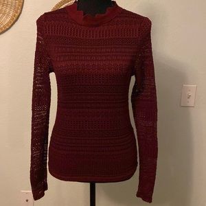 Tight fitting lace shirt by ZARA